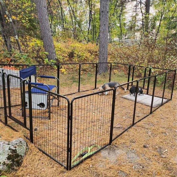 Backyard pet enclosure lake St Louis mo