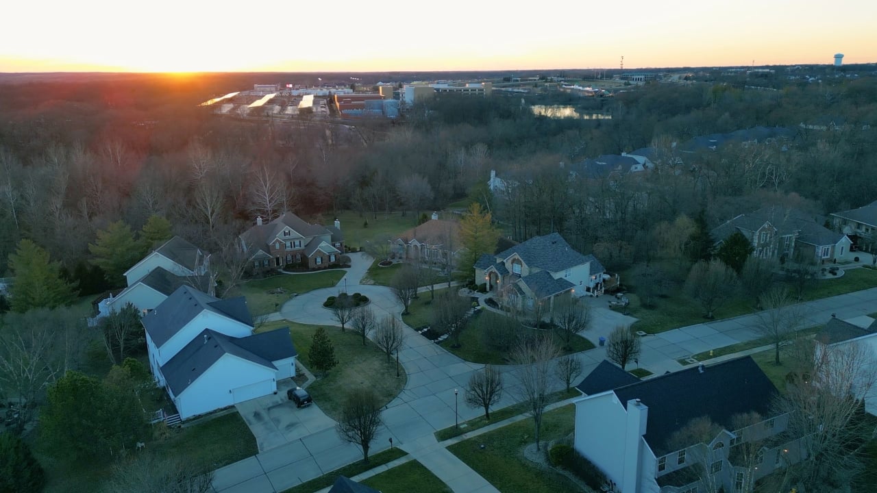 Neighborhood in Winghaven, O'Fallon, MO