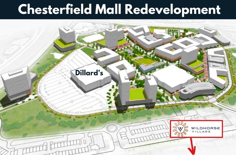 Downtown Chesterfield Mall Redevelopment