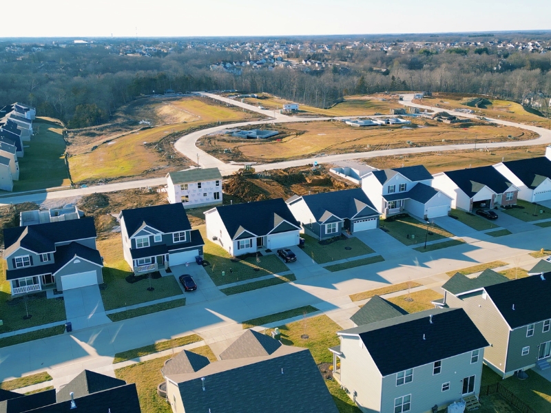 Estates at Prairie Wind homes by McBride in Wentzville MO