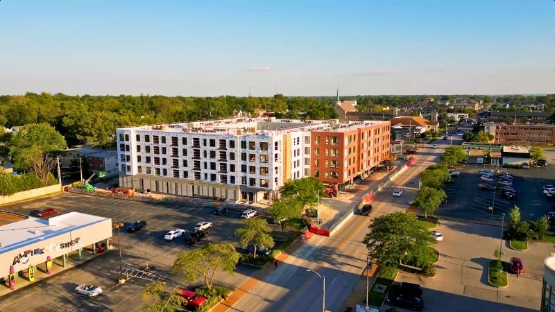 The James apartment complex in kirkwood, MO