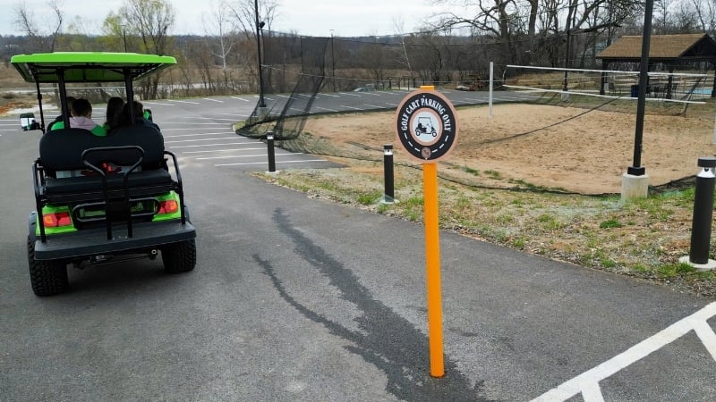Cottleville Golf Cart Parking Lot Cottleville, MO