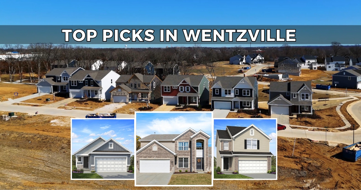 New homes in wentzville, mo