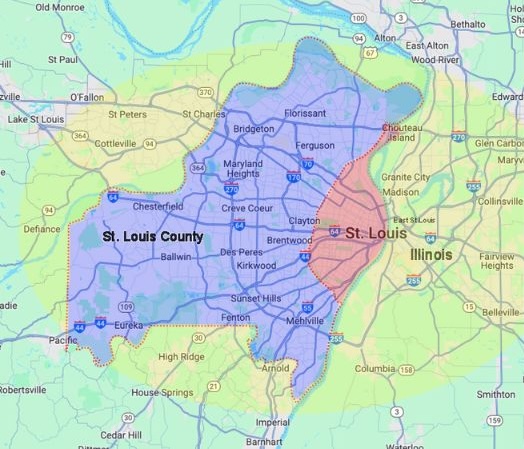St Louis County and City of St Louis