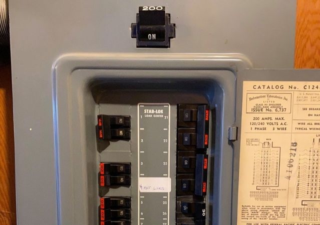 Federal Pacific labels breaker panels were known to cause overheating and electrical fires.