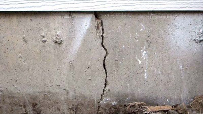 Crack in foundation
