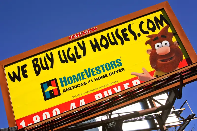 we buy ugly houses sign