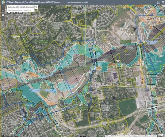 FEMA’s interactive flood hazard map