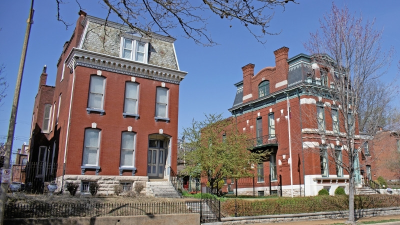 Brick Homes in Soulard, St. Louis, MO