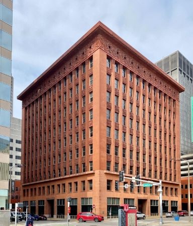 Wainwright Building in Downtown St. Louis as it looks now, image taken March 2023