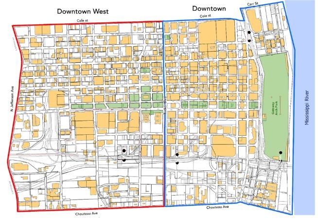 Downtown vs. Downtown West