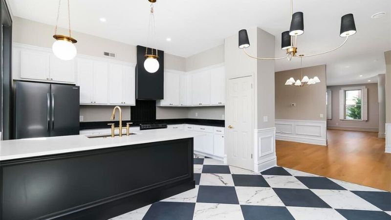 Kitchen of a renovated home we recently sold in Lafayette Square