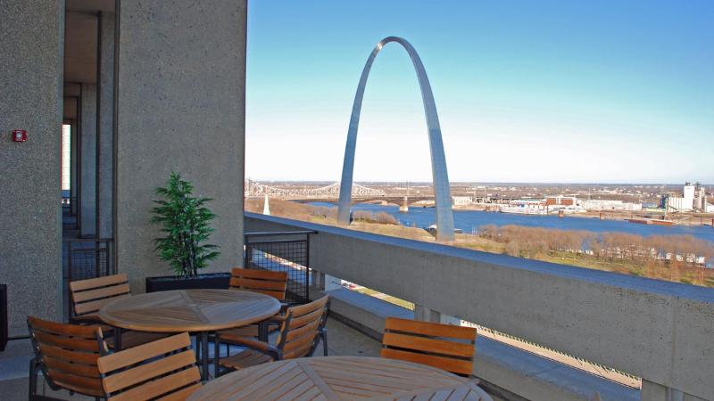 Outdoor space with a view!