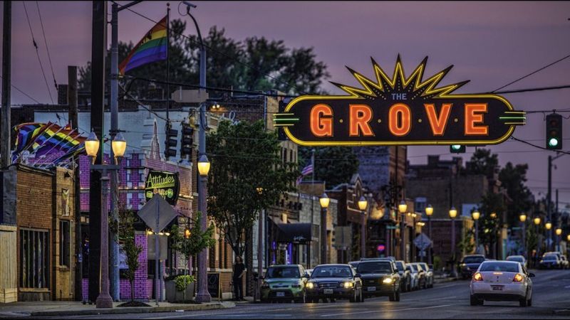 The Grove is the entertainment district in Forest Park Southeast