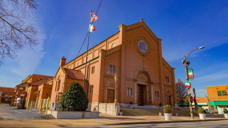 St. Ambrose parish was founded in 1903, and the church was built in 1926 and is still used today