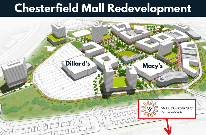 Downtown Chesterfield Mall Redevelopment