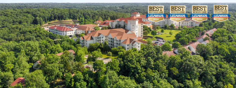 Meramec Bluffs Retirement Community in Ballwin, MO