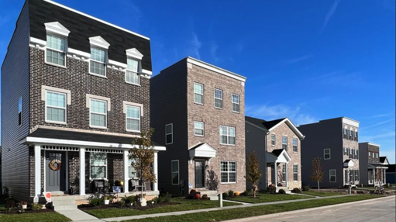 Newer homes on The Hill