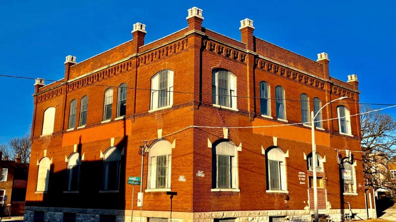 A remnant of the brewery at the intersection of Parnell and Farrar