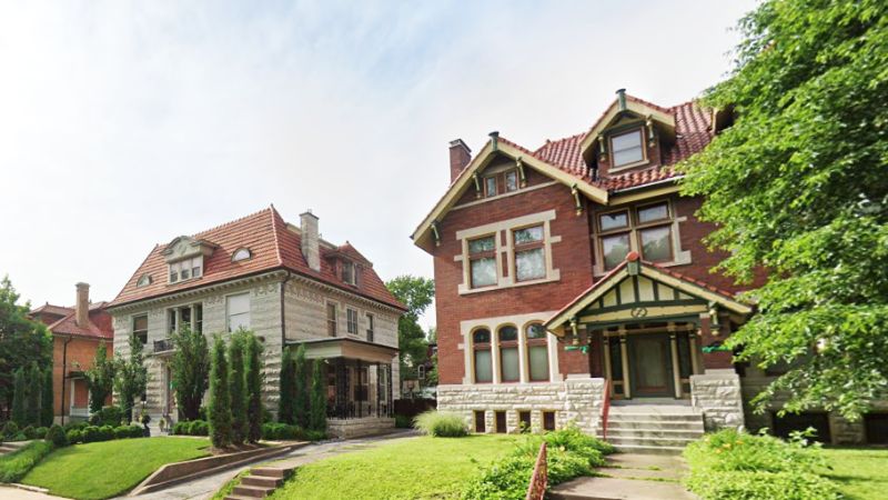 Homes on Flora Place, Shaw Neighborhood