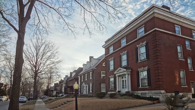 Homes on Windermere Place, Visitation Park, St. Louis