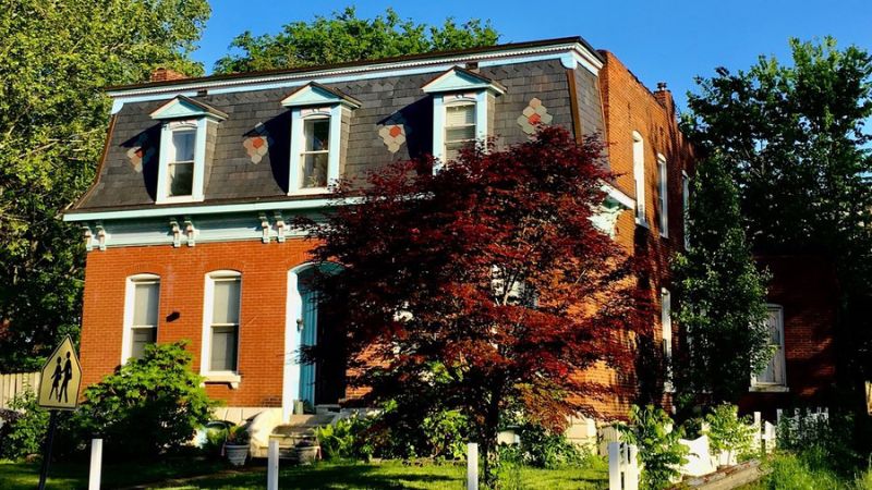 Second Empire Style Home in Hyde Park Saint Louis